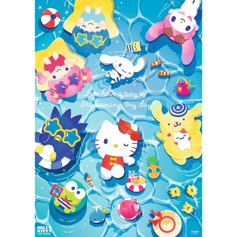 Puzzle - 1000 Premium Plus - Hello Kitty Letni relaks Trefl 12067