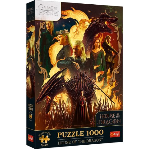 Puzzle - 1000 Premium Plus - Ród Smoka Trefl 12068