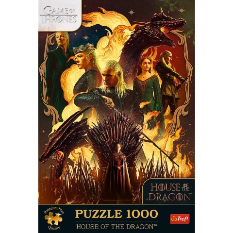 Puzzle - 1000 Premium Plus - Ród Smoka Trefl 12068