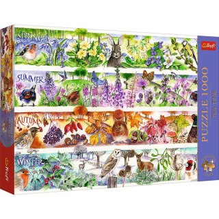 Puzzle - 1000 Premium Plus - Tea Time: Cztery pory roku Trefl 12078