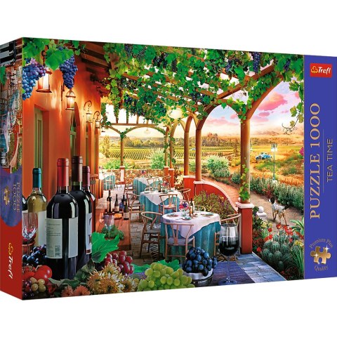 Puzzle - "1000 Premium Plus" - Tea Time: Włoska Winnica 10807 Puzzle - "1000 Premium Plus" - Tea Time: Włoska Winnica 10807