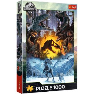 Puzzle - 1000 - W świecie Parku JurajskiegoFSC Mix 70% 10939