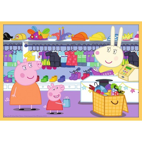 Puzzle - 10w1 - Poznaj Świnkę Peppę / Peppa Pig 90383