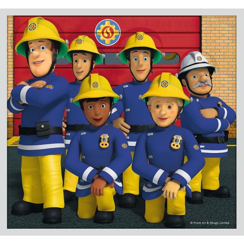 Puzzle - 10w1 - Poznaj ekipę ratunkową Sama / Prism AandD Fireman Sam 90382