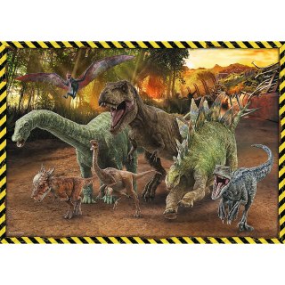 Puzzle - 200 - Dinozaury z Parku Jurajskiego Jurassic World 13287