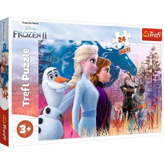 Puzzle - "24 Maxi" - Magiczna wyprawa Frozen 2 Trefl 14298