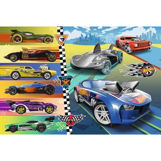 Puzzle - 24 Maxi - Szybkie Hot Wheels - Mattel Hot Wheels 14362