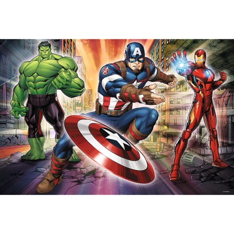 Puzzle - "24 Maxi" - W świecie Avengersów Trefl 14321