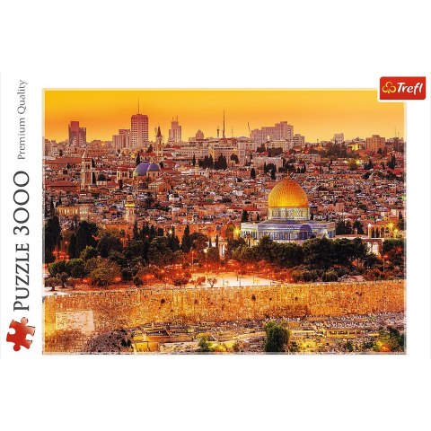 Puzzle - "3000" - Dachy Jerozolimy Trefl 33032