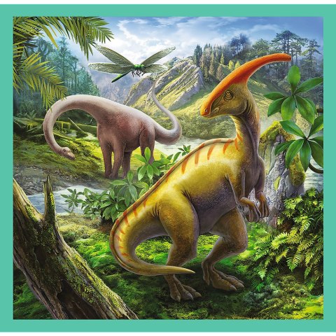 Puzzle - "3w1" - Niezwykły świat dinozaurów Trefl 34837