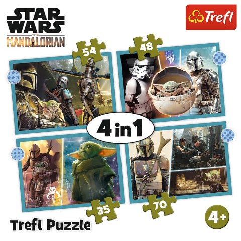 Puzzle - "4w1" - Mandalorian Trefl 34397