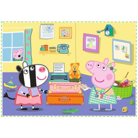 Puzzle - "4w1" - Wspomnienia z wakacji / Peppa Pig Trefl 34359