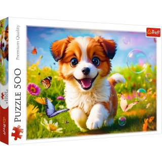 Puzzle - 500 - Wesoły piesek Trefl 37524