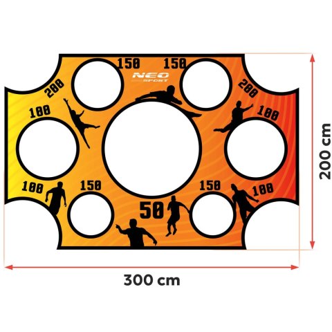 Mata celnościowa do bramek Neo-Sport 300 x 200 cm