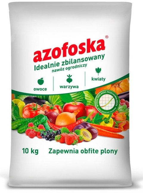 Nawóz Uniwersalny Ogrodniczy Azofoska 10kg Granulowany