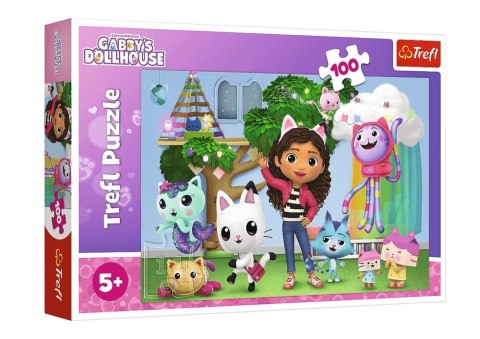 Puzzle - 100 - Koci Domek Gabi - Universal Gabbys Dollhouse 16464