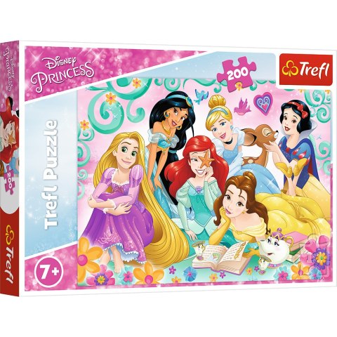 Puzzle - 200 - Radosny świat księżniczek - Disney Princess Trefl 13268