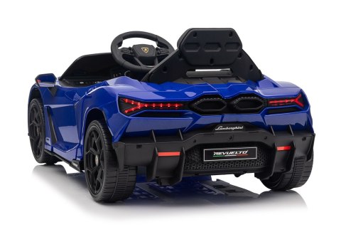 Pojazd elektryczny Lamborghini Revuelto Niebieski 4x4