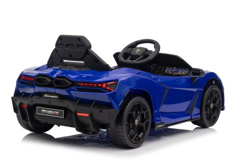 Pojazd elektryczny Lamborghini Revuelto Niebieski 4x4