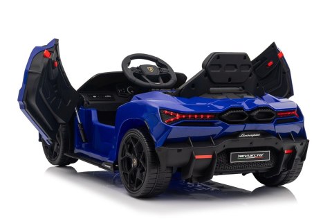 Pojazd elektryczny Lamborghini Revuelto Niebieski 4x4