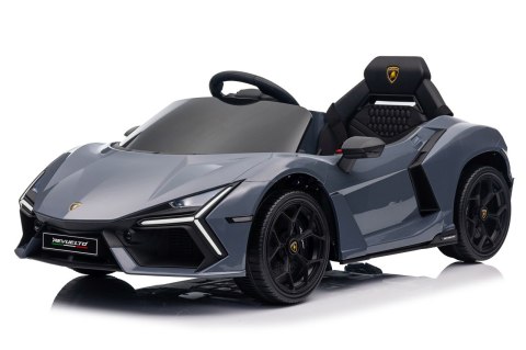 Pojazd Lamborghini 4x4 Revuelto dla dziecka Szary