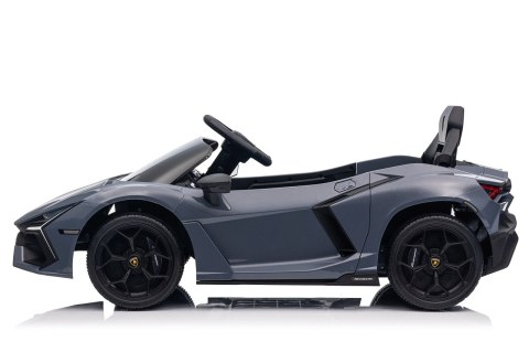 Pojazd Lamborghini 4x4 Revuelto dla dziecka Szary