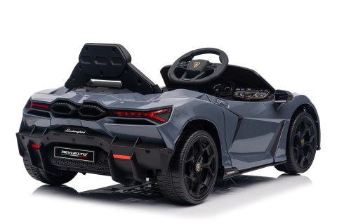 Pojazd Lamborghini 4x4 Revuelto dla dziecka Szary