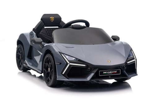 Pojazd Lamborghini 4x4 Revuelto dla dziecka Szary