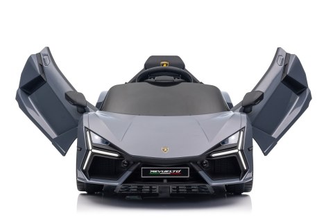 Pojazd Lamborghini 4x4 Revuelto dla dziecka Szary