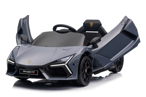 Pojazd Lamborghini 4x4 Revuelto dla dziecka Szary