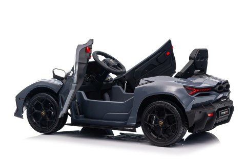 Pojazd Lamborghini 4x4 Revuelto dla dziecka Szary