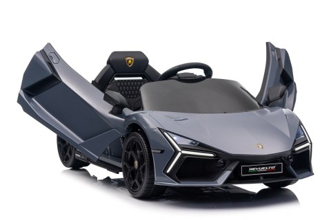 Pojazd Lamborghini 4x4 Revuelto dla dziecka Szary