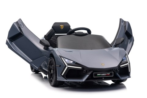 Pojazd Lamborghini 4x4 Revuelto dla dziecka Szary