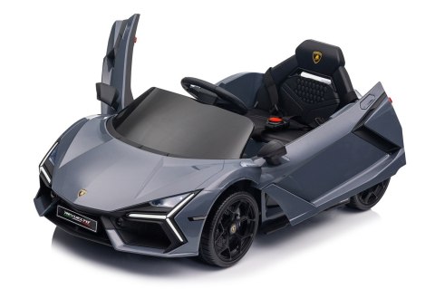 Pojazd Lamborghini 4x4 Revuelto dla dziecka Szary