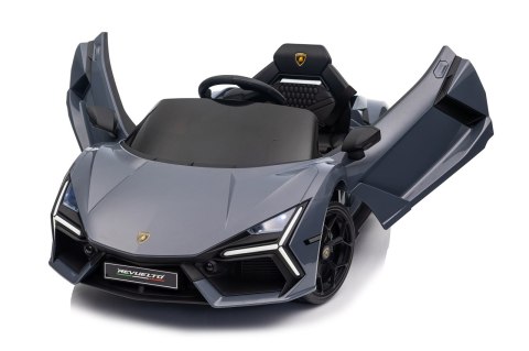 Pojazd Lamborghini 4x4 Revuelto dla dziecka Szary