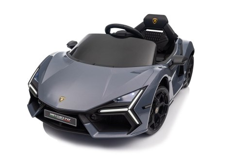 Pojazd Lamborghini 4x4 Revuelto dla dziecka Szary