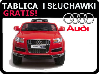 AUTO NA AKUMULATOR AUDI Q7 LICENCJA MIEKKIE KOŁA