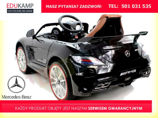 Samochód na akumulator Mercedes SLS AMG SKÓRA FOTEL!