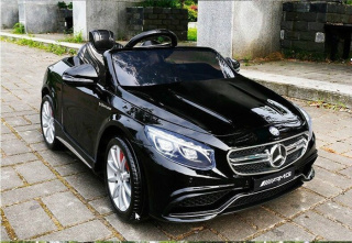 Mercedes AMG S63 Lakierowany bogata wersja USB MP3 RADIO - czarny