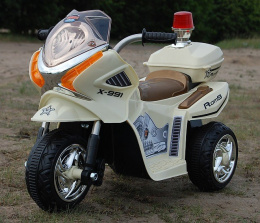 MOTOR, MOTOREK POLICYJNY Z KOGUTEM 25W /WXE368