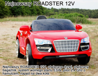 NAJNOWSZY ROADSTER OTWIERANE DRZWI, 12V/LB-8828