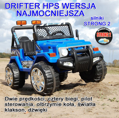 Olbrzymi terenowy Drifter 2 HRS osobowy z pilotem/ S-618