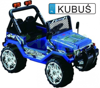 AUTO na AKUMULATOR JEEP RAPTOR DRIFTER STRONG 2x45W+ TABLICE