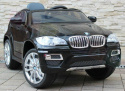 BMW X6 Miękkie koła EVA! Na LICENCJI 2x45W AUTO NA AKUMULATOR KRAKÓW SAMOCHODY NA AKUMULATOR
