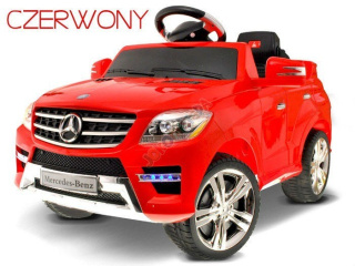 AUTO MERCEDES ML350 WSPANIAŁY SUV ORYGINAŁ czerwony