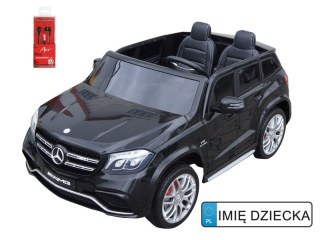 DWUOSOBOWY MERCEDES GLS NA LICENCJI 4x45W AKU 2x12V ! Wolny Start Pilot 2.4Ghz