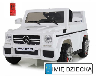 MERCEDES G65 AMG NA AKUMULATOR Koła miękkie EVA Wersja Exclusive MIĘKKIE KOŁA 2X45W