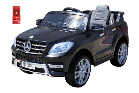 DUŻY MERCEDES ML350 NA LICENCJI, 2X45W WOLNY START, SKÓRA FOTEL ,PILOT 2.4Ghz