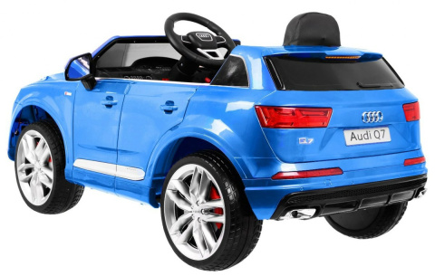 Auto na akumulator lakierowany AUDI Q7 Toyz Audi Q7 MIĘKKIE KOŁA EVA + INTELIGENTNY PILOT 2.4 Ghz