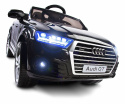 MIĘKKIE KOŁA EVA + INTELIGENTNY PILOT 2.4 Ghz Pojazd na akumulator lakierowany AUDI Q7 Toyz Audi Q7